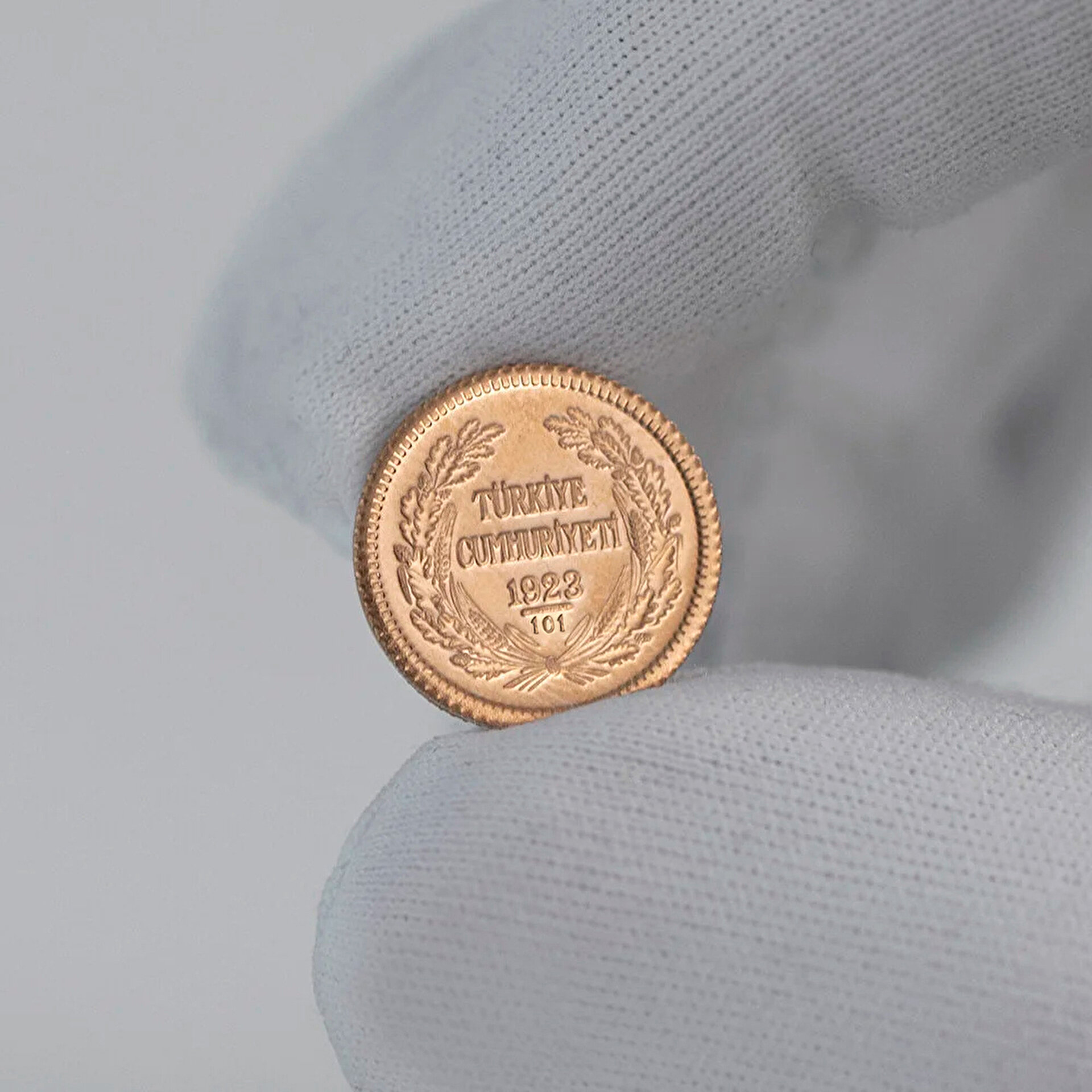 Ata Lira Çeyrek Altın 101. Yıl Yeni Tarihli - 2