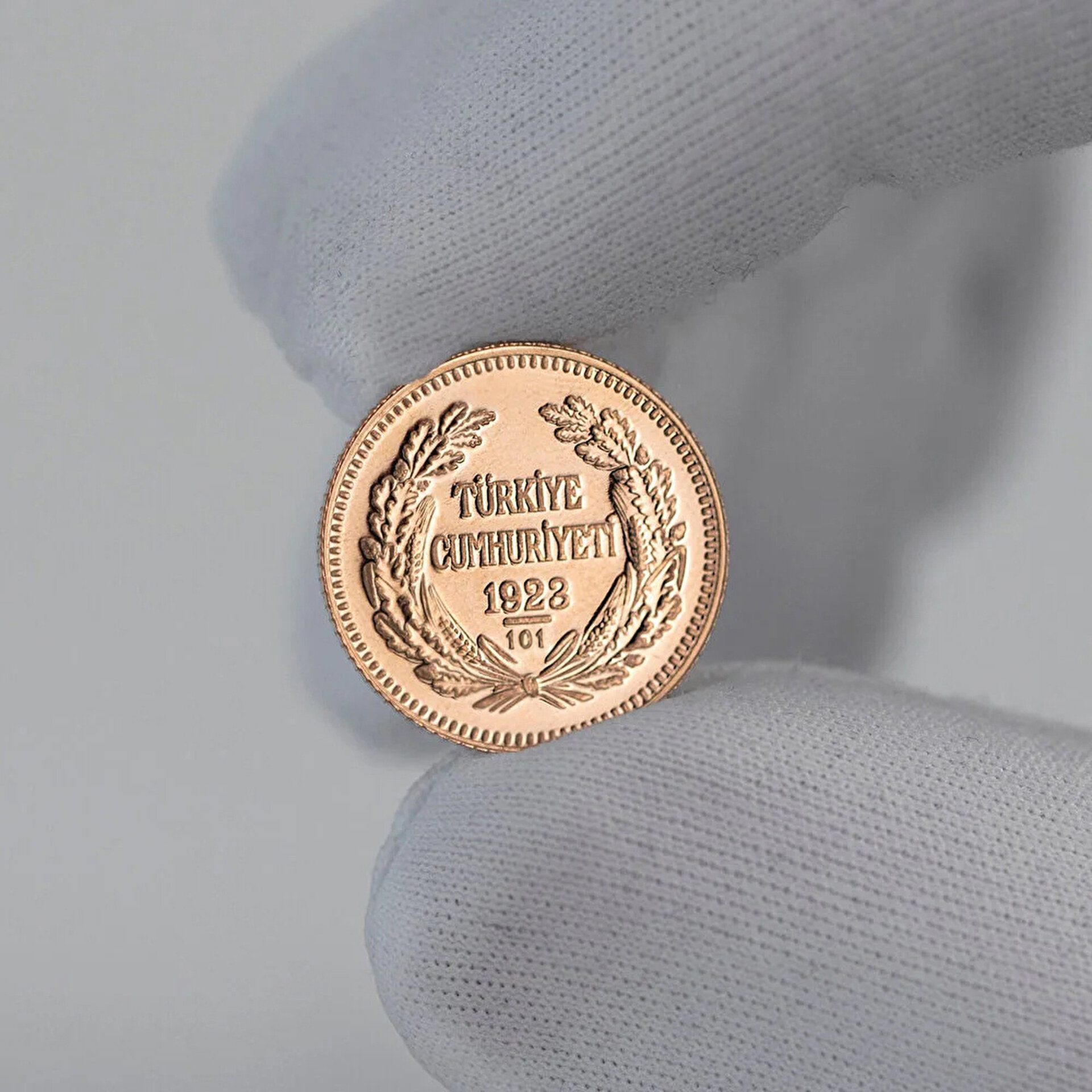 Ata Lira Yarım Altın 101. Yıl Yeni Tarihli - 2