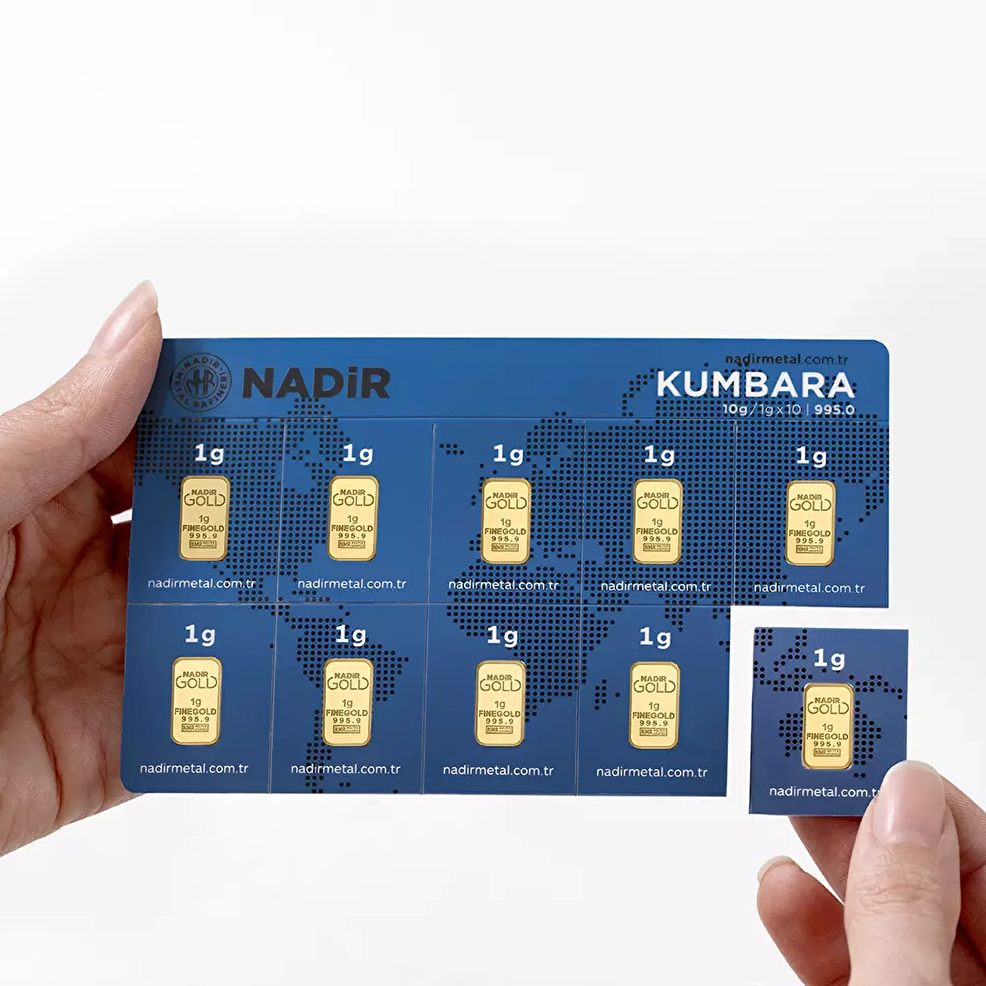 NadirGold 10 Gr Kumbara Külçe Altın - 3