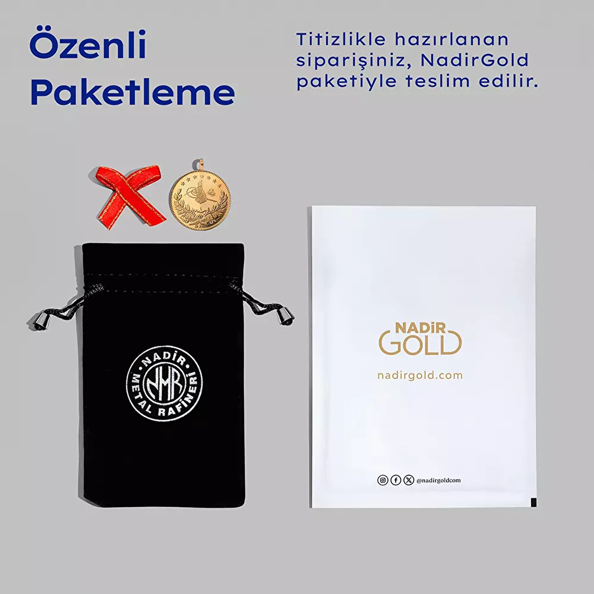 Reşat 5´lik Altın Darphane Basımı Kulplu - 3