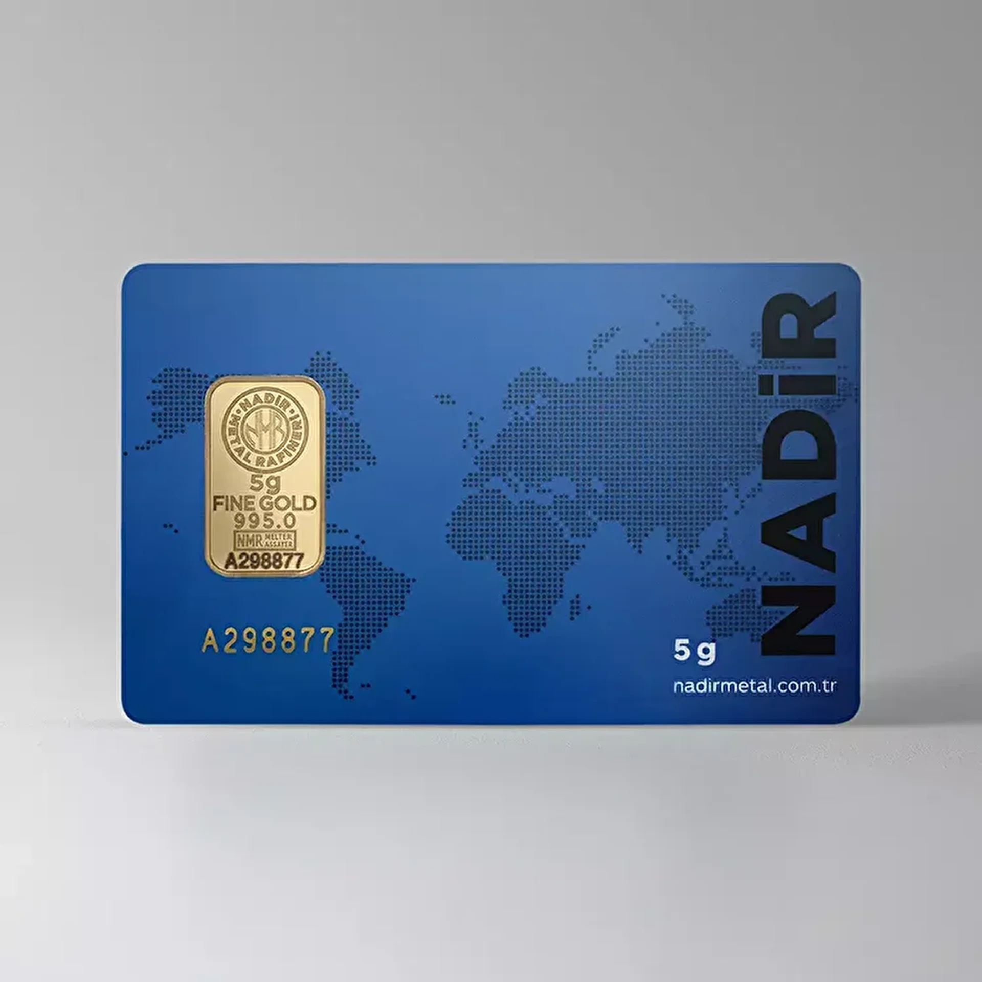 NadirGold 5 Gr Külçe Altın - 1