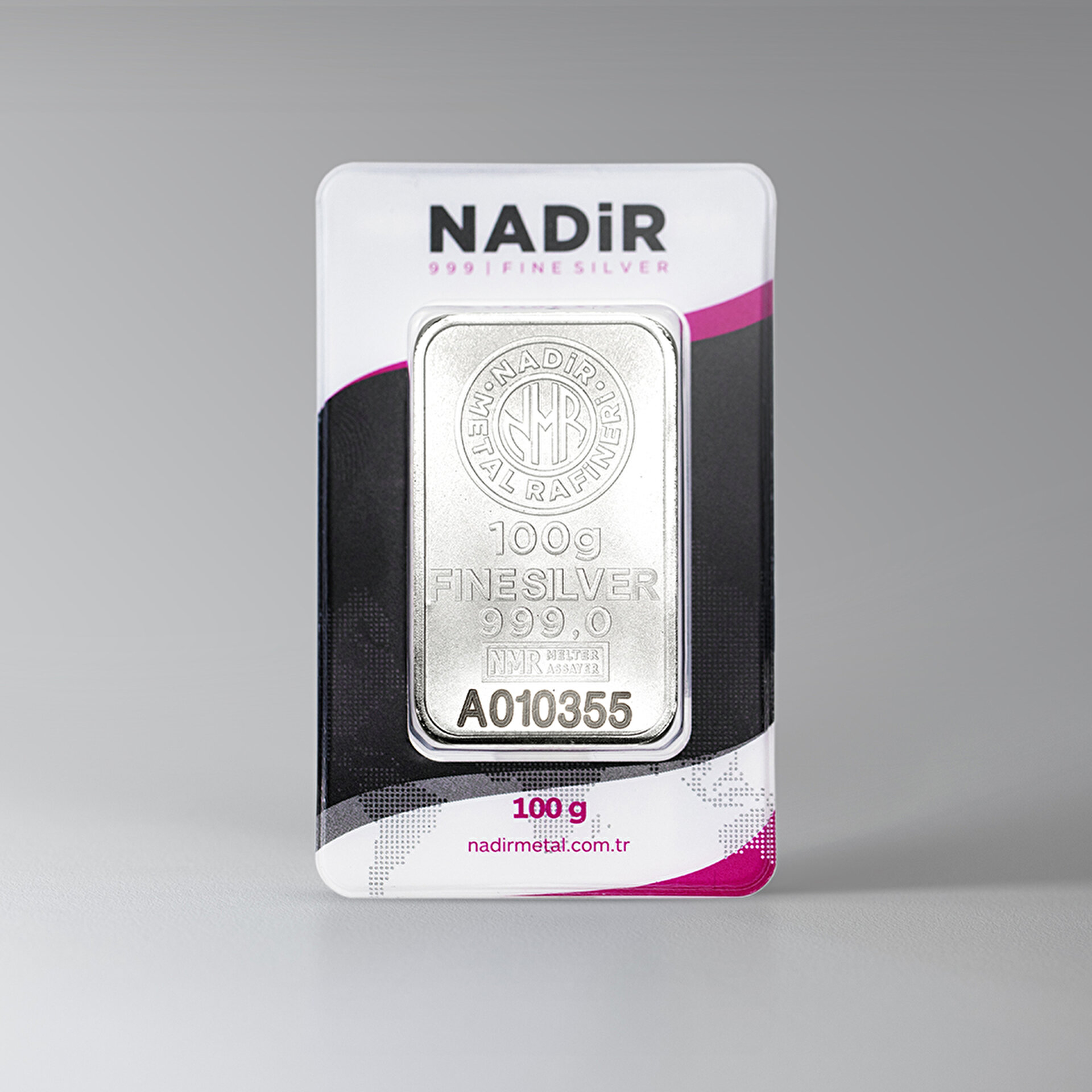 NadirGold 100 Gr Gümüş Külçe