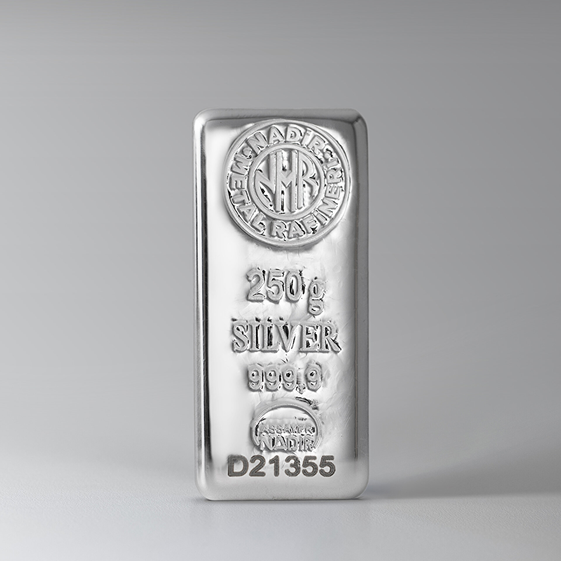 NadirGold 250 Gr Gümüş Külçe