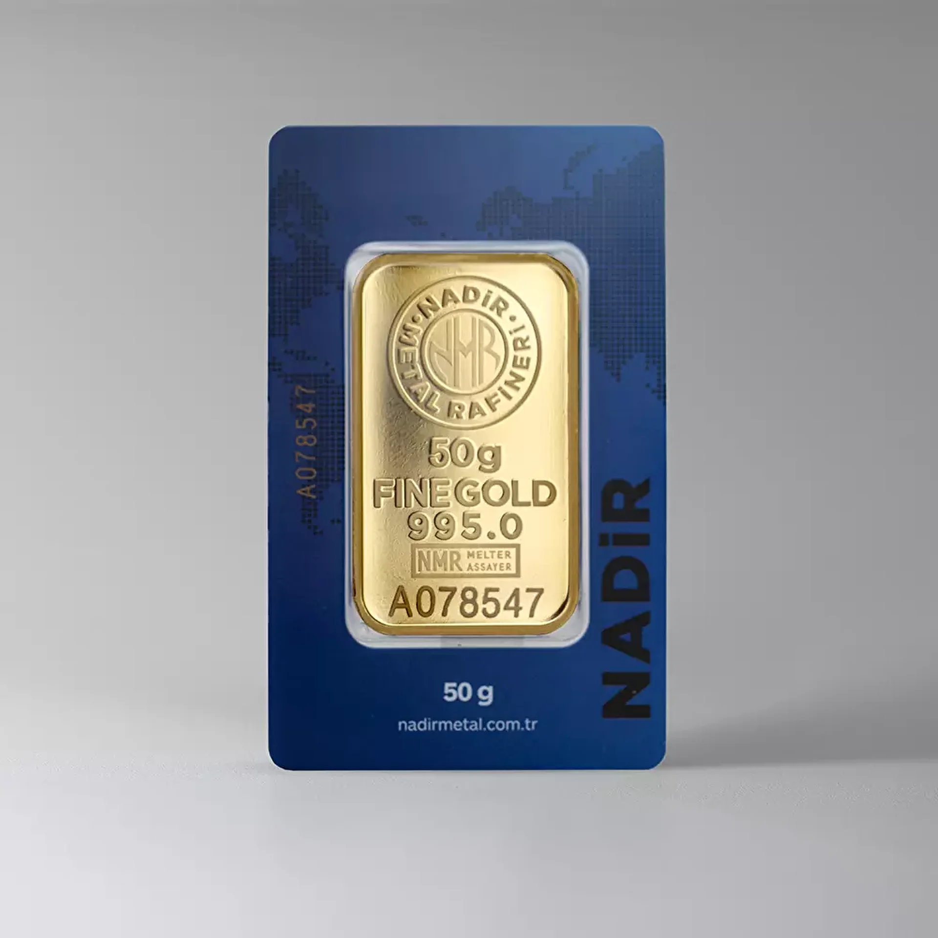 NadirGold 50 Gr Külçe Altın - 1
