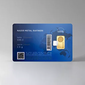 NadirGold 2‚5 Gr Külçe Altın - 2