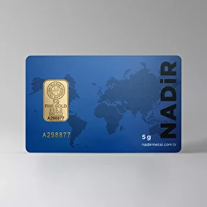 NadirGold 5 Gr Külçe Altın - 1