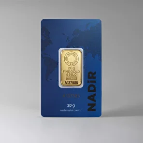 NadirGold 20 Gr Külçe Altın - 1