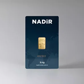 NadirGold 2‚5 Gr Külçe Altın 999.9 - 1