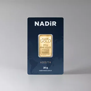 NadirGold 20 Gr Külçe Altın 999.9 - 1
