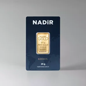 NadirGold 25 Gr Külçe Altın 999.9 - 1