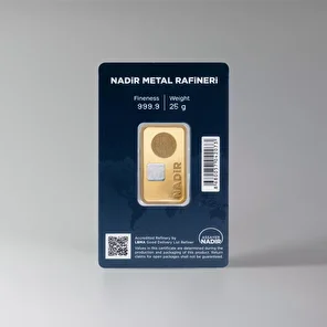 NadirGold 25 Gr Külçe Altın 999.9 - 2