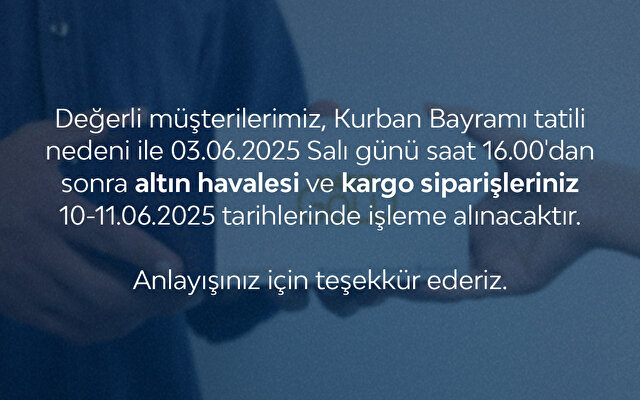Aynı Gün Ücretsiz Kargo