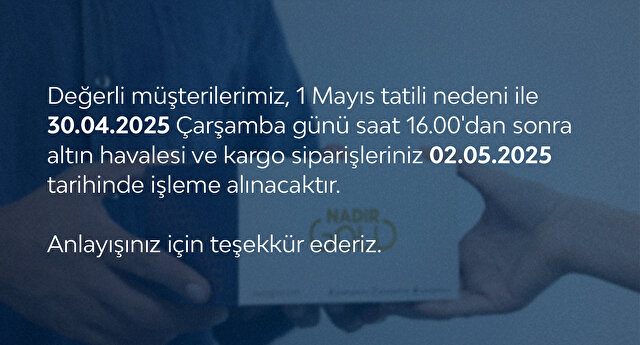 Aynı Gün Ücretsiz Kargo