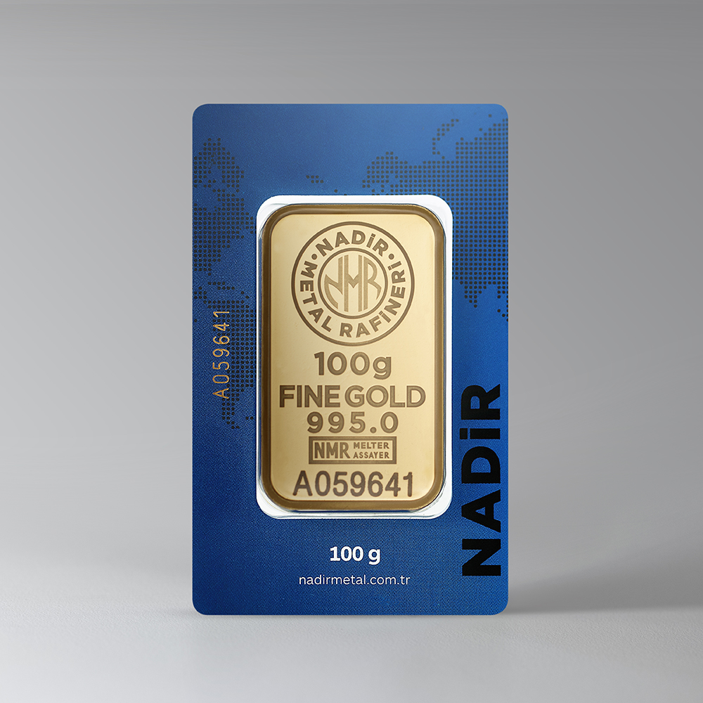 NadirGold 100 Gr Külçe Altın