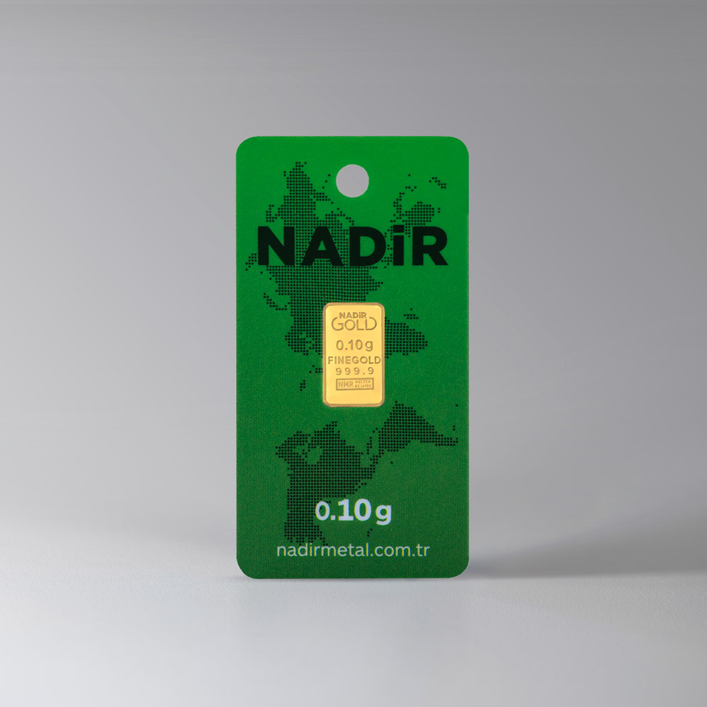 NadirGold 0,10 Gr Külçe Altın 999.9