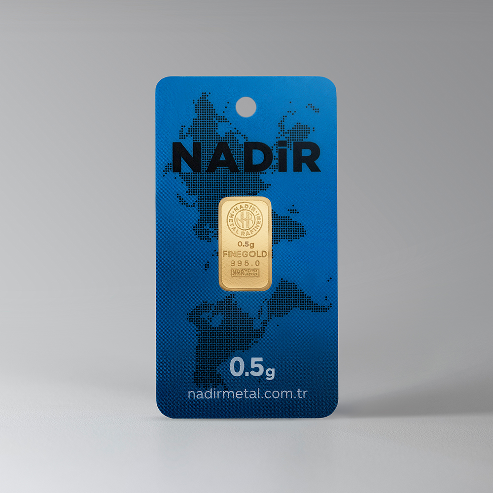 NadirGold 0,5 Gr Külçe Altın