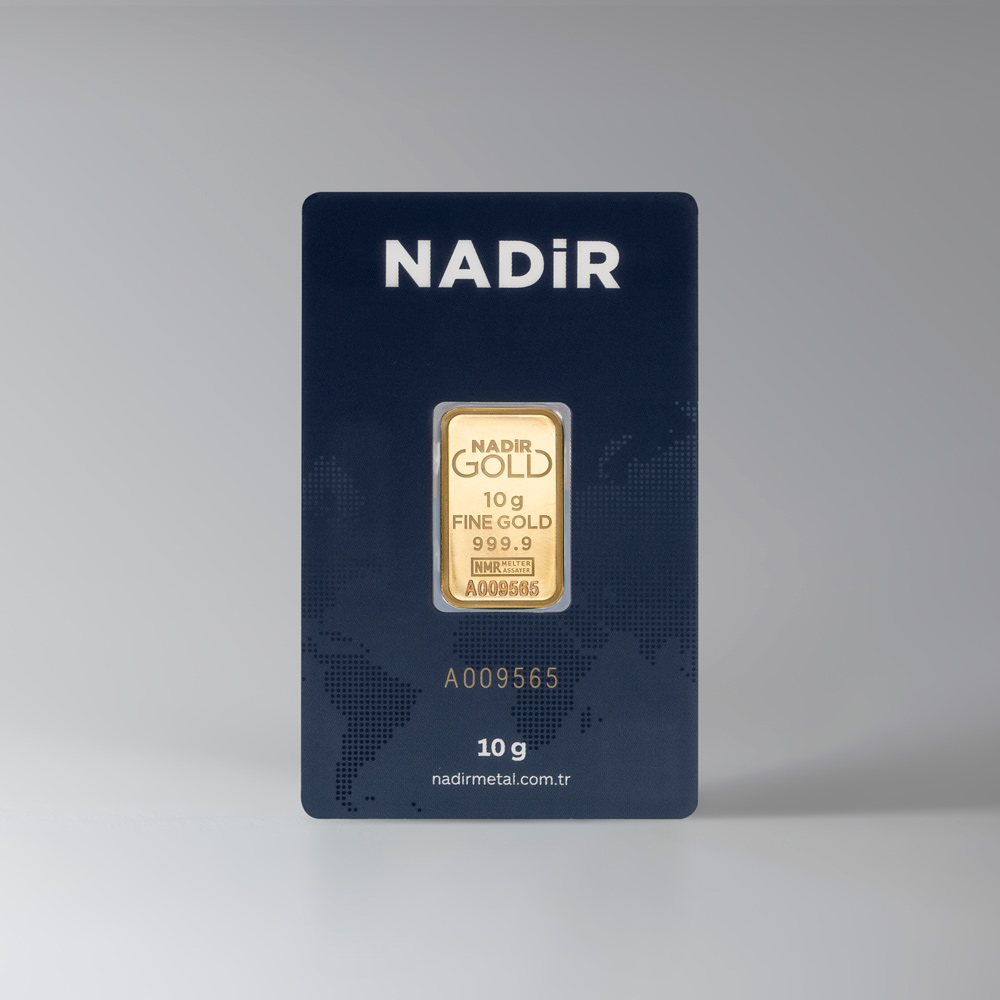 NadirGold 10 Gr Külçe Altın 999.9