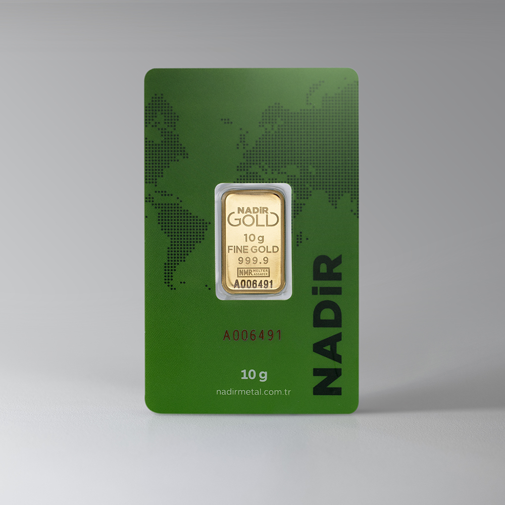 NadirGold 10 Gr Külçe Altın 999.9