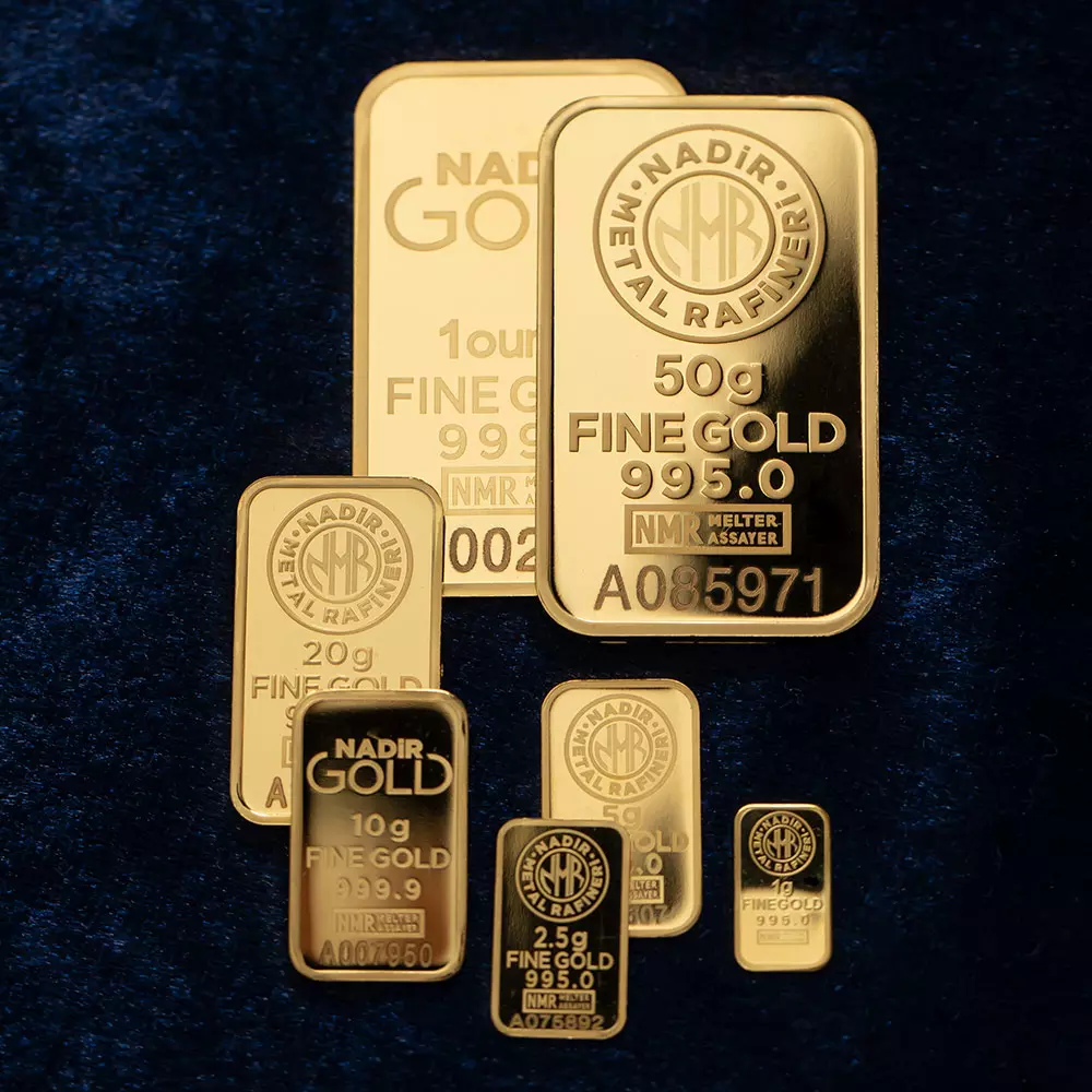 NadirGold 50 Gr Külçe Altın