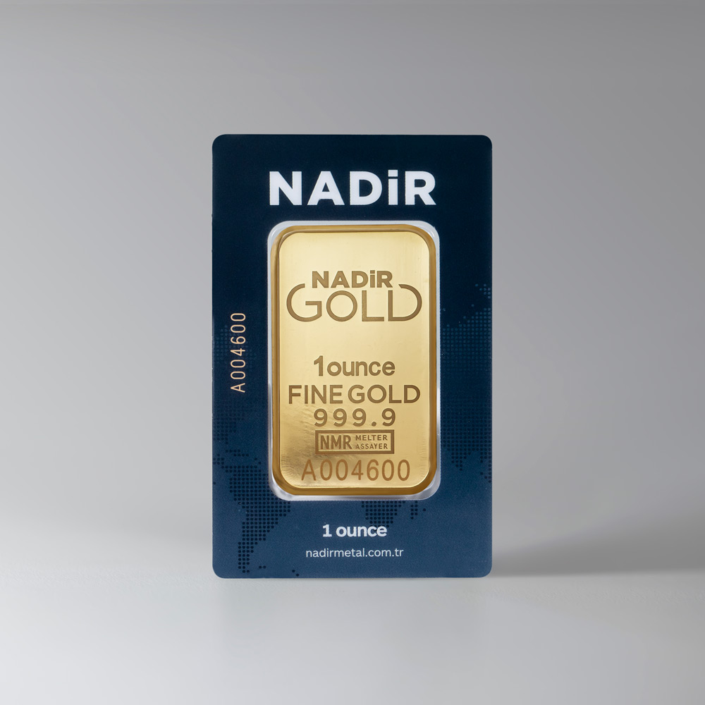 Nadirgold 1 Ons Gr Külçe Altın 999.9